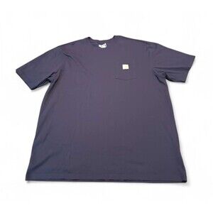 Carhartt Navy Blue Big Mens 2XL Pullover T-shirt
